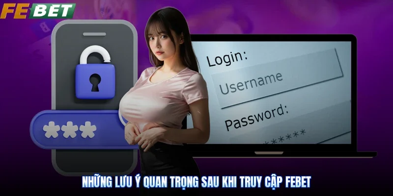 Những lưu ý quan trọng sau khi truy cập Febet